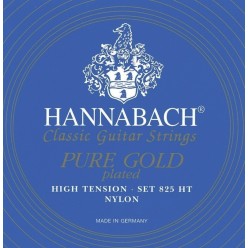 Hannabach 7164918 Struny do gitary klasycznej Serie 825 High tension Specjalne pozłacanie